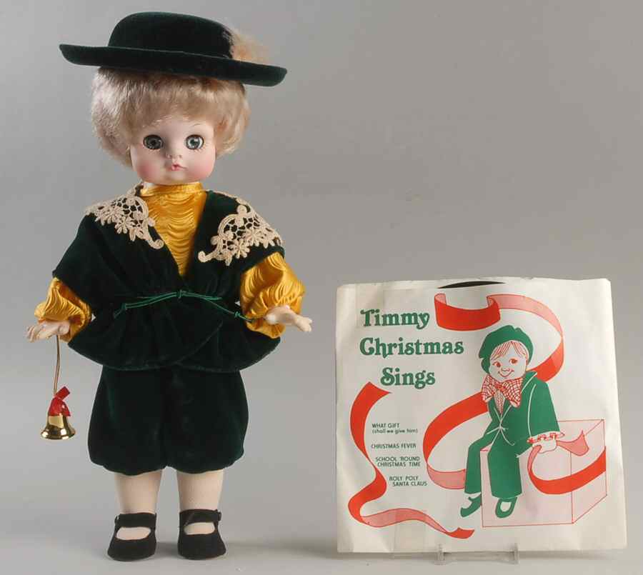 Christmas Timmy  Ltd Ed With 45 Record - Boxed by Royal House of Dolls-1
