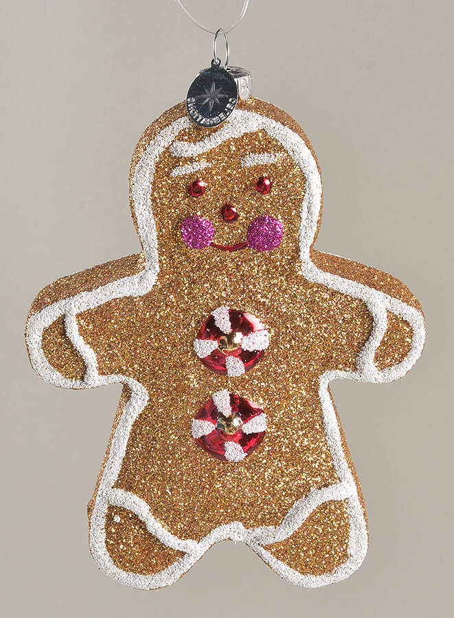 Celebrations Gingerbread Man - Boxed by Christopher Radko-1