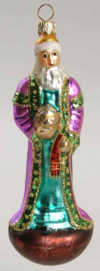 Nativity Series Wise Man-White Beard - No Box by Christopher Radko-1