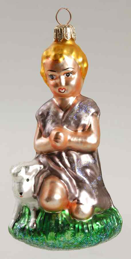 Nativity Series Shepherd Kneeling - No Box by Christopher Radko-1