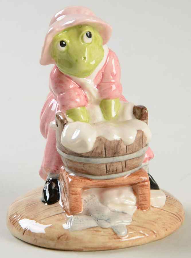 Wind in the Willows Washerwoman Toad - No Box by Royal Doulton-1