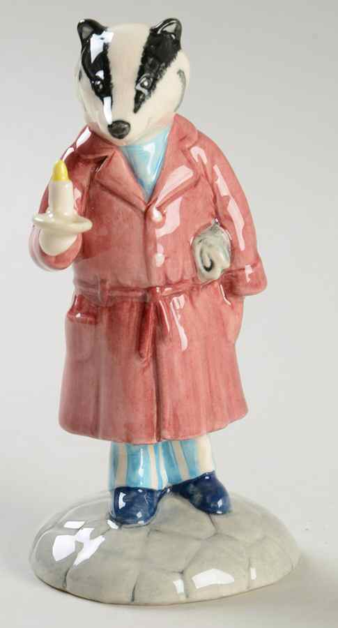 Wind in the Willows Badger-Style Two - No Box by Royal Doulton-1