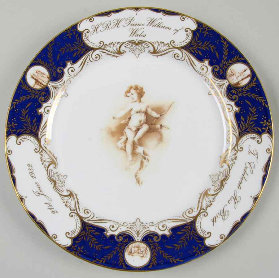 Royalty Commemorative Events Prince William Birth Plate - No Box by Royal Stafford-1