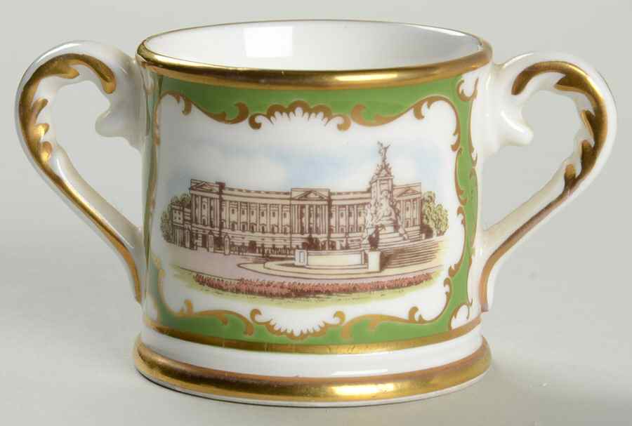 Royal Birthplaces Loving Cups Buckingham Palace - With Box by Royal Doulton-1