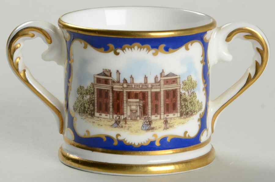 Royal Birthplaces Loving Cups Marlborough House - Boxed by Royal Doulton-1