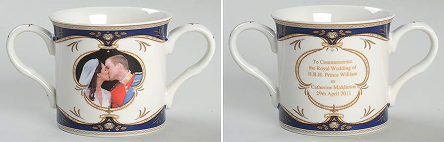 Royal Wedding-William & Catherine William & Catherine Loving Cup - No Box by Royal Crest(England)-1