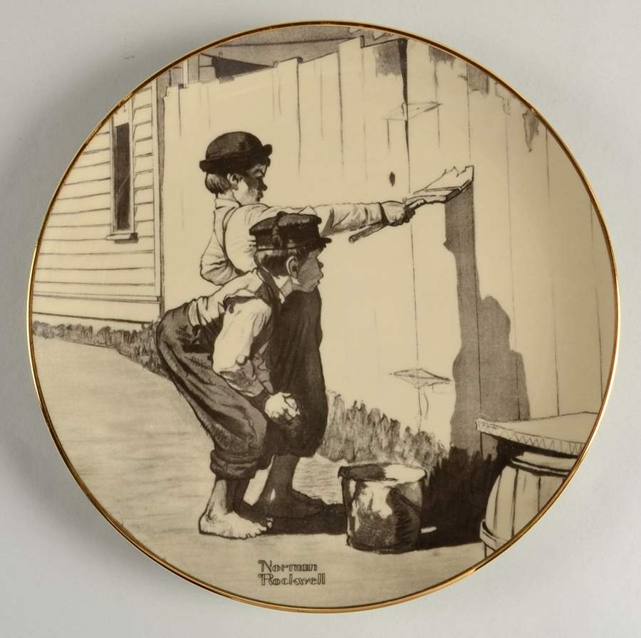 Tom Sawyer Painting The Fence - No Box by Ridgewood-1