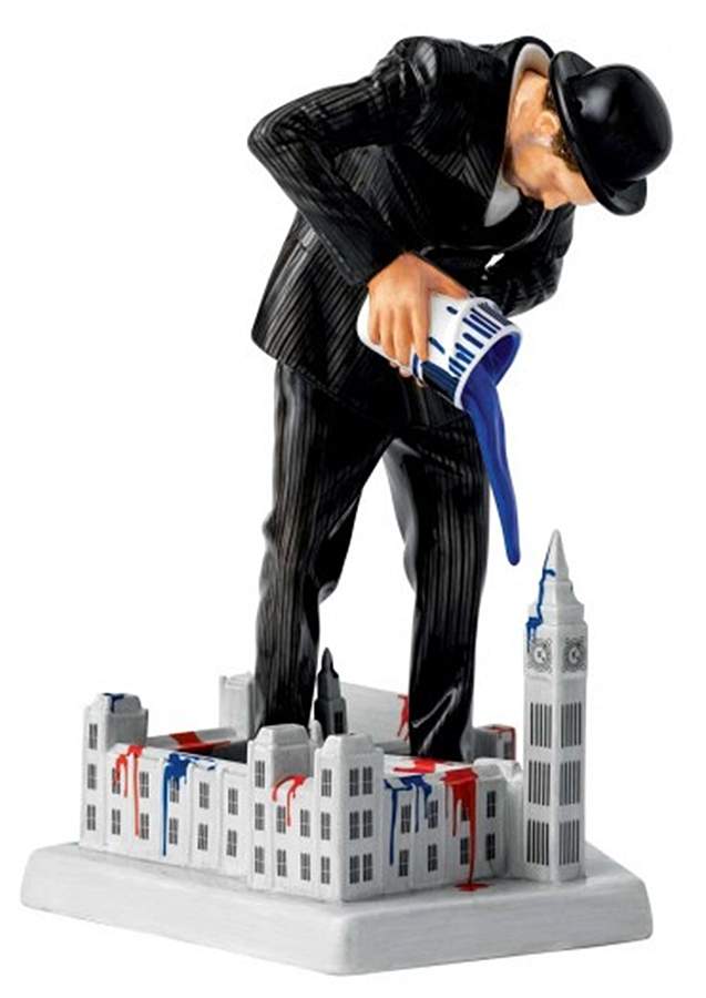 200 Years Vandal Vs Parliament (Street Art) - No Box by Royal Doulton-1