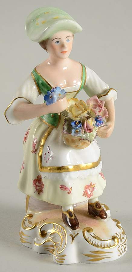 Edward Drew Flower Seller - No Box by Royal Crown Derby-1
