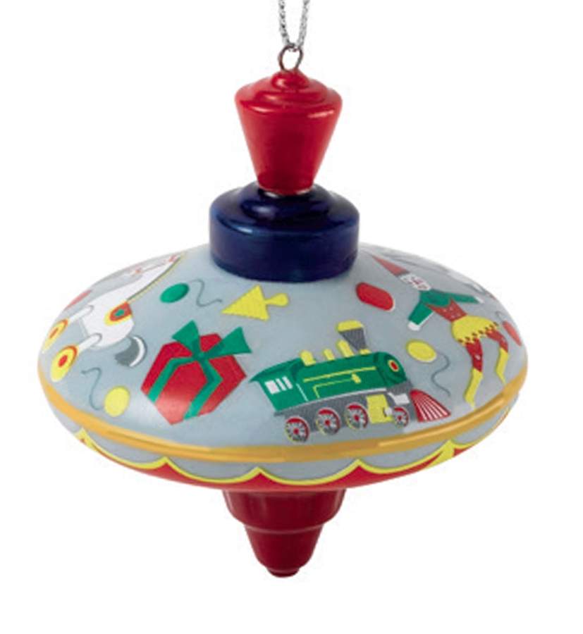 Nostalgic Christmas Ornaments Spinning Top - No Box by Royal Doulton-1