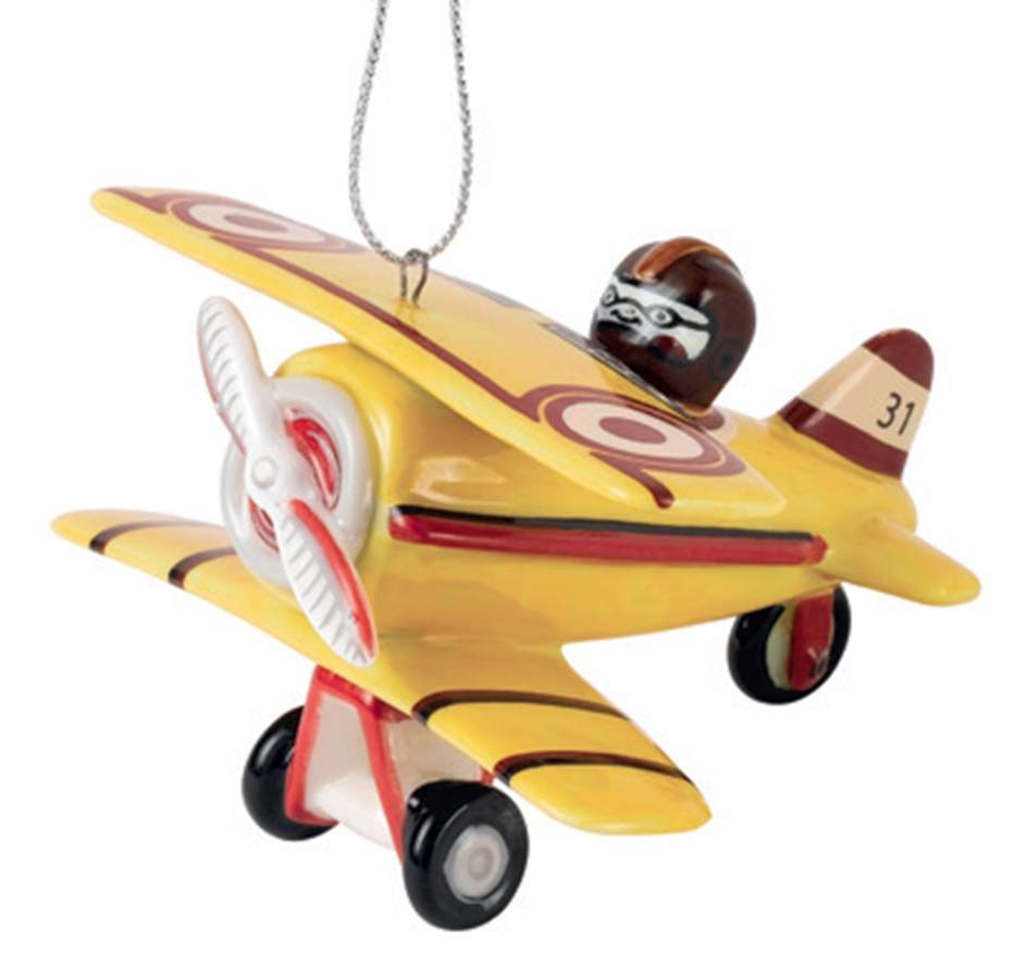 Nostalgic Christmas Ornaments Aeroplane - Boxed by Royal Doulton-1