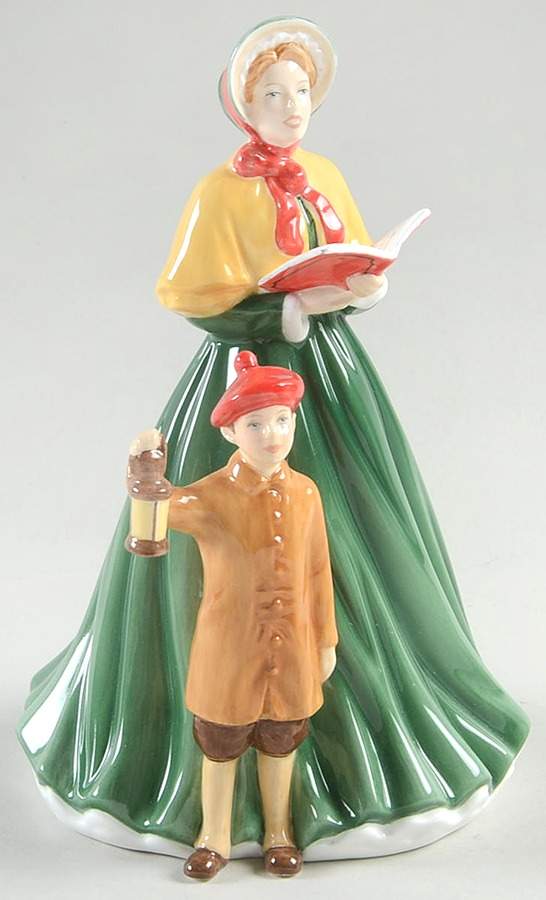 Carol Singers Here We Come A Caroling - Boxed by Royal Doulton-1