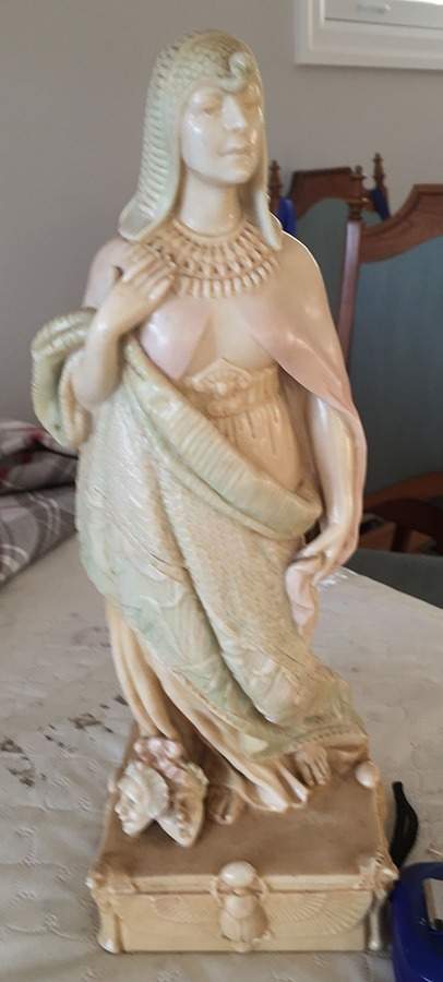 Vellum Figures By Charles Noke Cleopatra - With Box by Royal Doulton-1