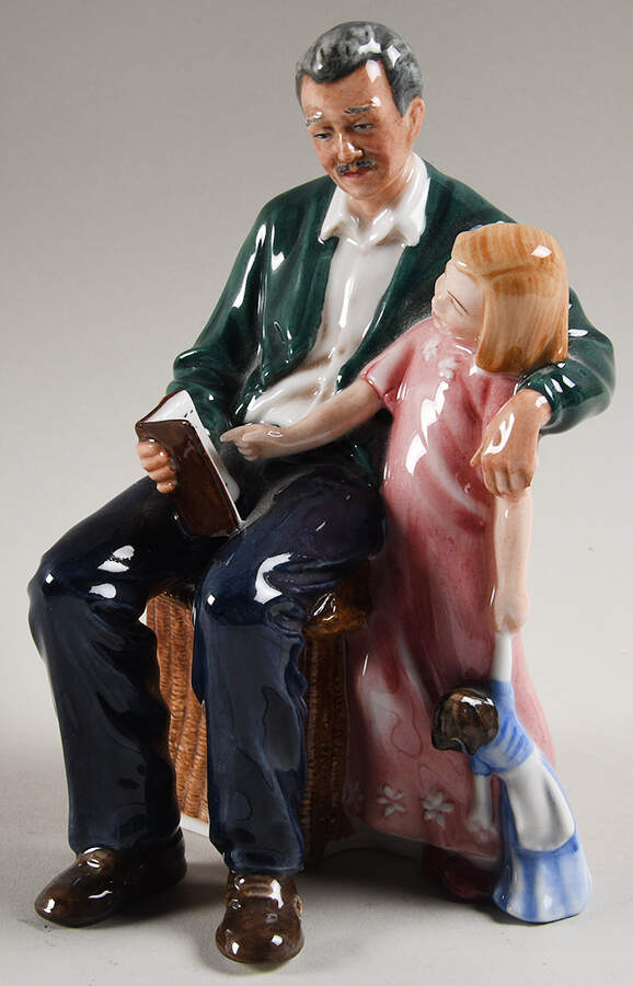 Golden Years Grandpa's Story - Boxed by Royal Doulton-1