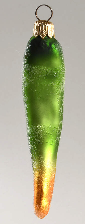 Fruits & Veggies Li'l Spicy-Green Pepper - No Box by Christopher Radko-1