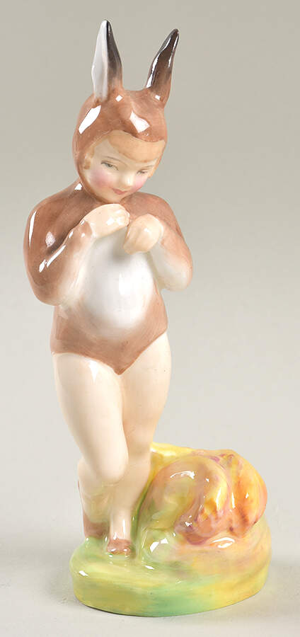 Child Studies By Peggy Davies Baby Bunting - Boxed by Royal Doulton-1