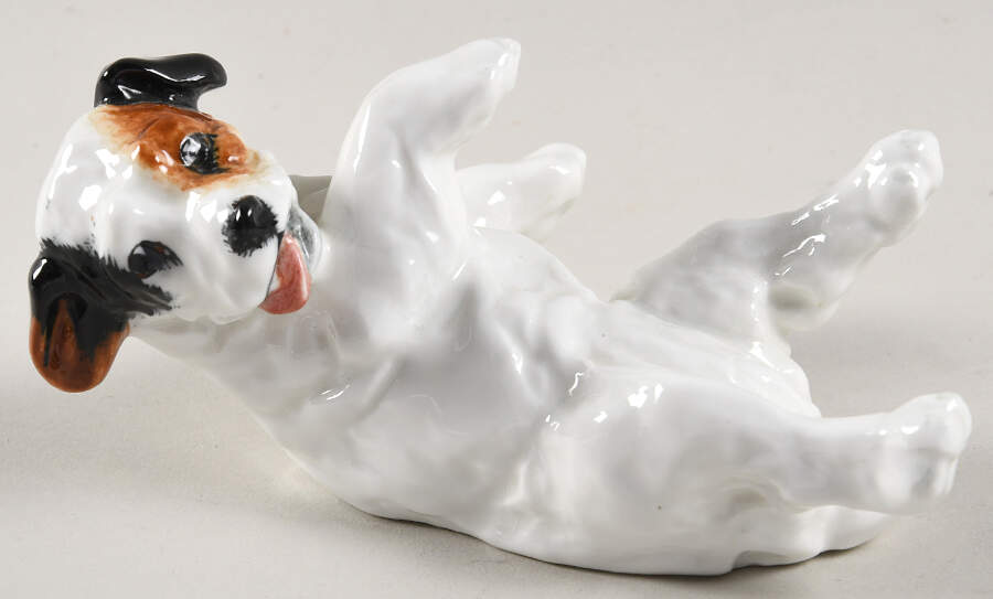 Character Dogs Dog Lying On Back - Boxed by Royal Doulton-1