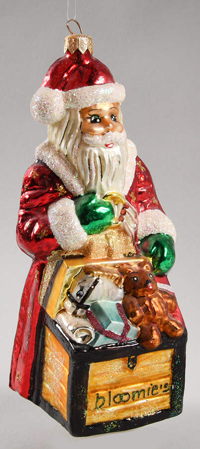 Bloomingdales Ornament Toychest-Red - No Box by Christopher Radko-1
