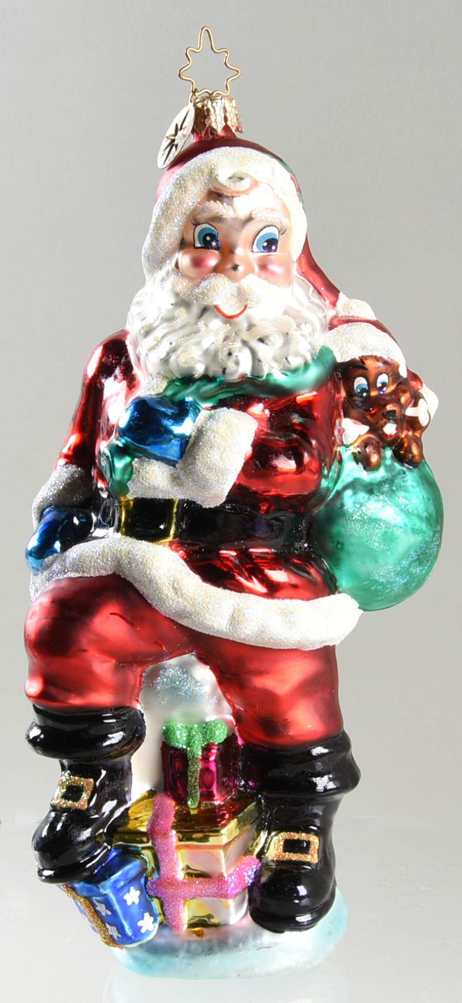 Santas Santa's Best Friend - Nb770, No Box by Christopher Radko-1