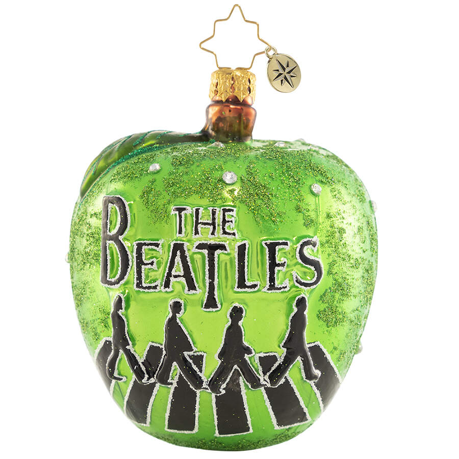 The Beatles Abbey Road Apple - No Box by Christopher Radko-1