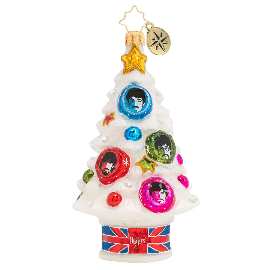 The Beatles Sgt. Pep Lonely Hc Tree - No Box by Christopher Radko-1
