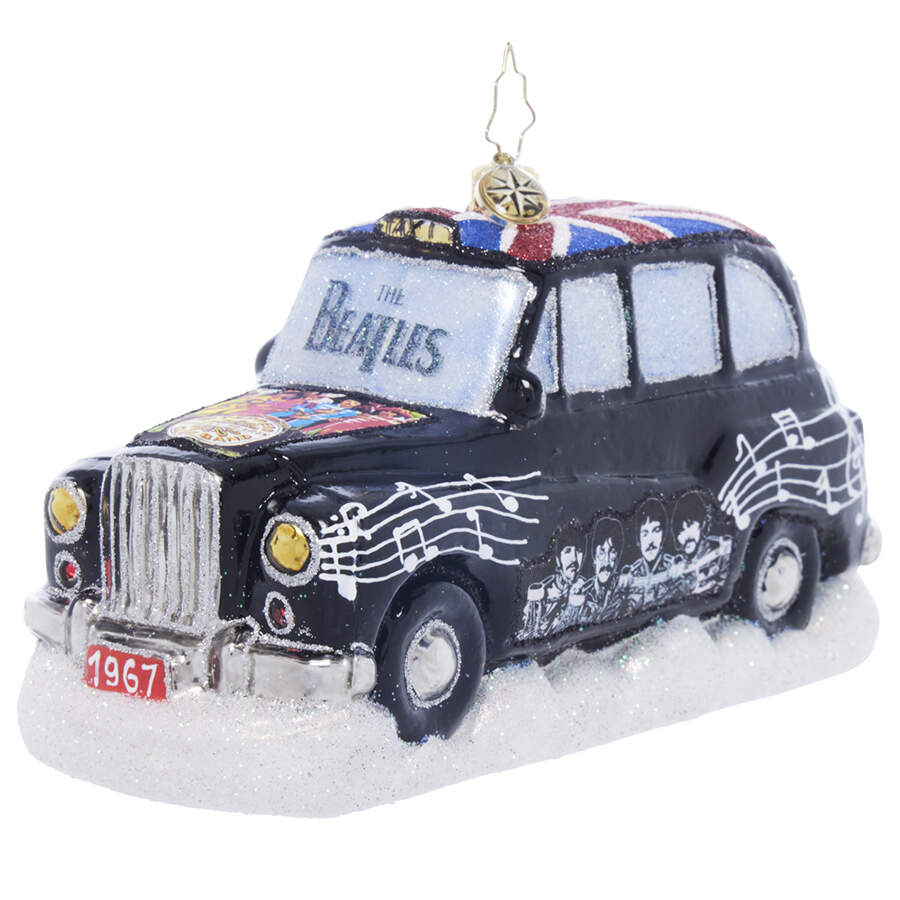 The Beatles A British Invasion Holiday Ride - No Box by Christopher Radko-1