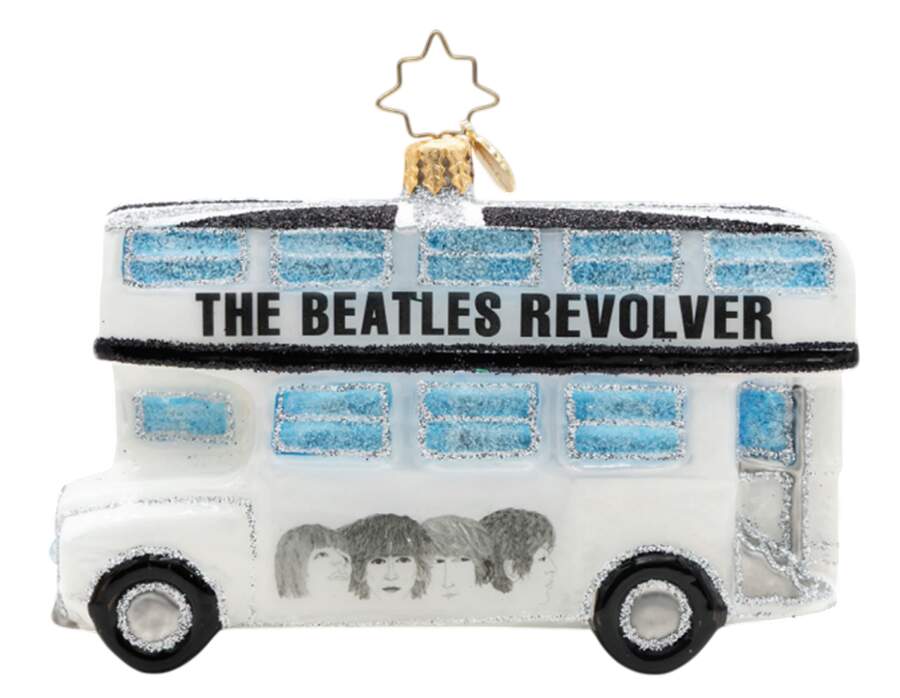 The Beatles Beatles Revolver Bus - No Box by Christopher Radko-1