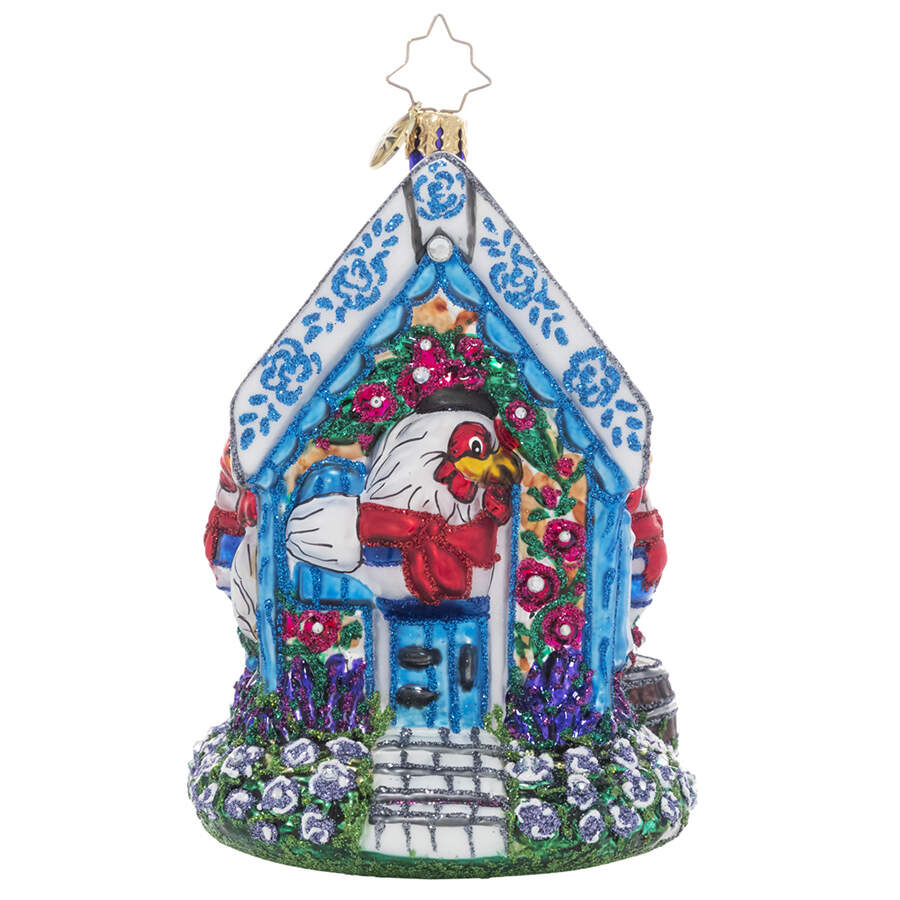 Twelve Days of Christmas 2022 Henhouse Holidays - No Box by Christopher Radko-1