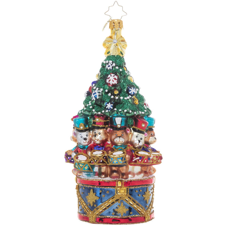 Twelve Days of Christmas 2022 The Drumming Division - No Box by Christopher Radko-1