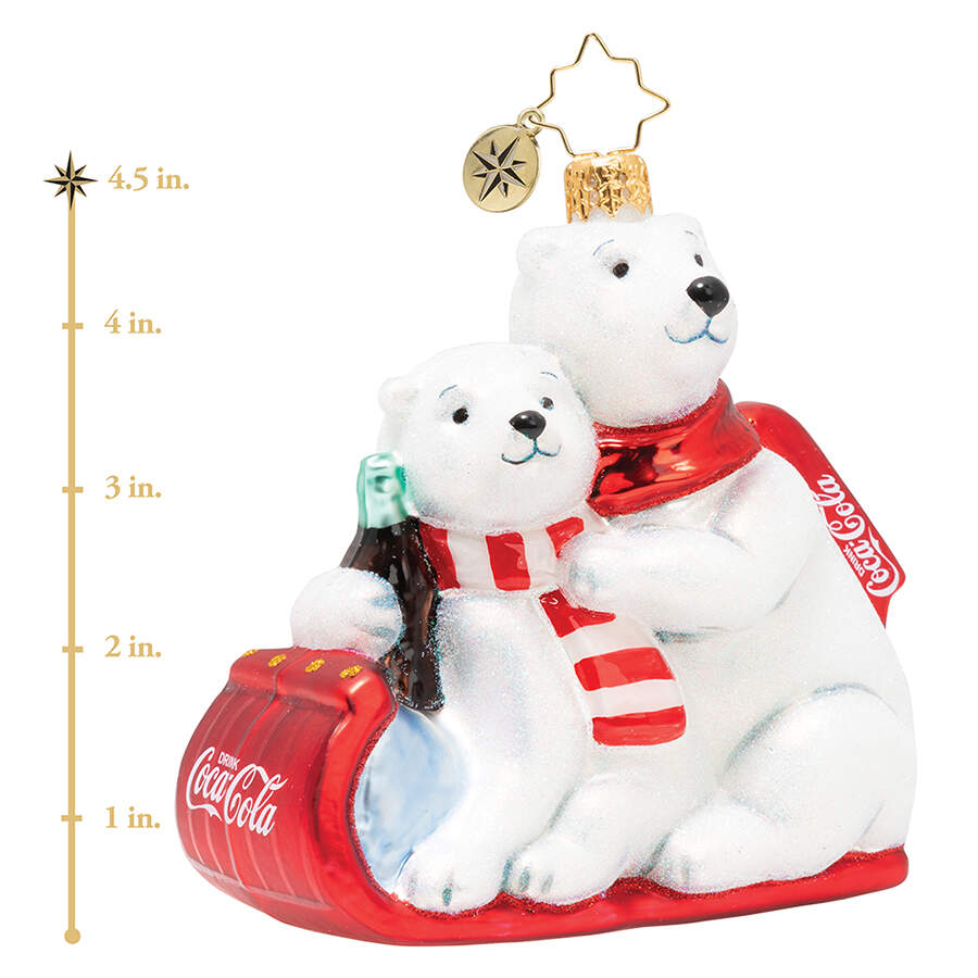 Coca Cola The Paws That Refresh - No Box by Christopher Radko-1