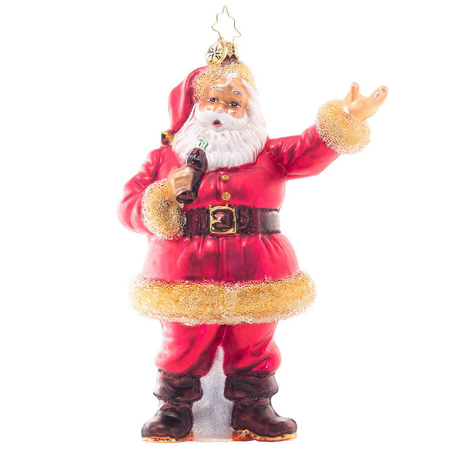 Coca Cola Coca-Cola Santa - No Box by Christopher Radko-1