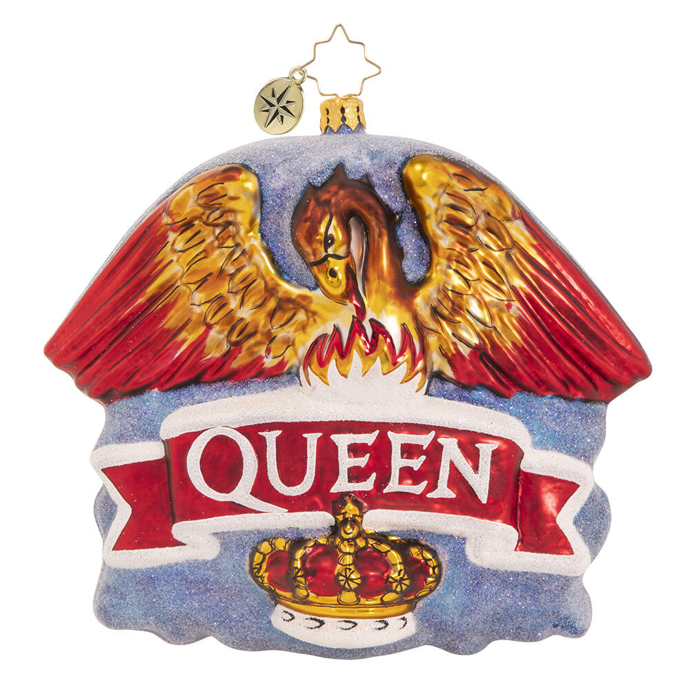 Queen (Band) Queen Coat Of Arms - No Box by Christopher Radko-1