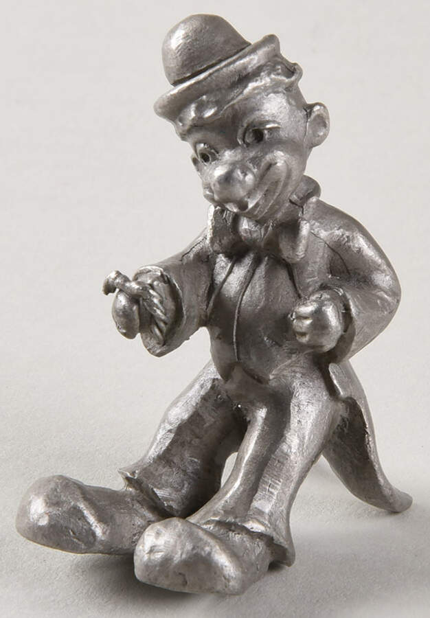 Rawcliffe Pewter Figurine Clown Sitting - No Box by Rawcliffe Pewter-1