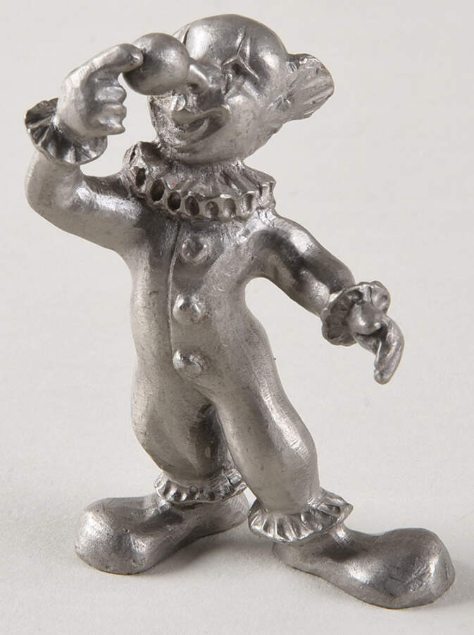 Rawcliffe Pewter Figurine Clown Standing - No Box by Rawcliffe Pewter-1