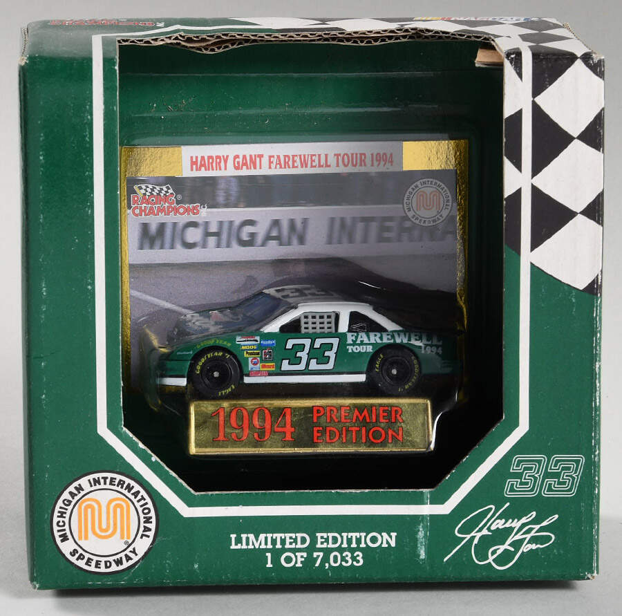 Harry Gant Farewell Tour Michigan International Speedway - Boxed by Racing Champions-1