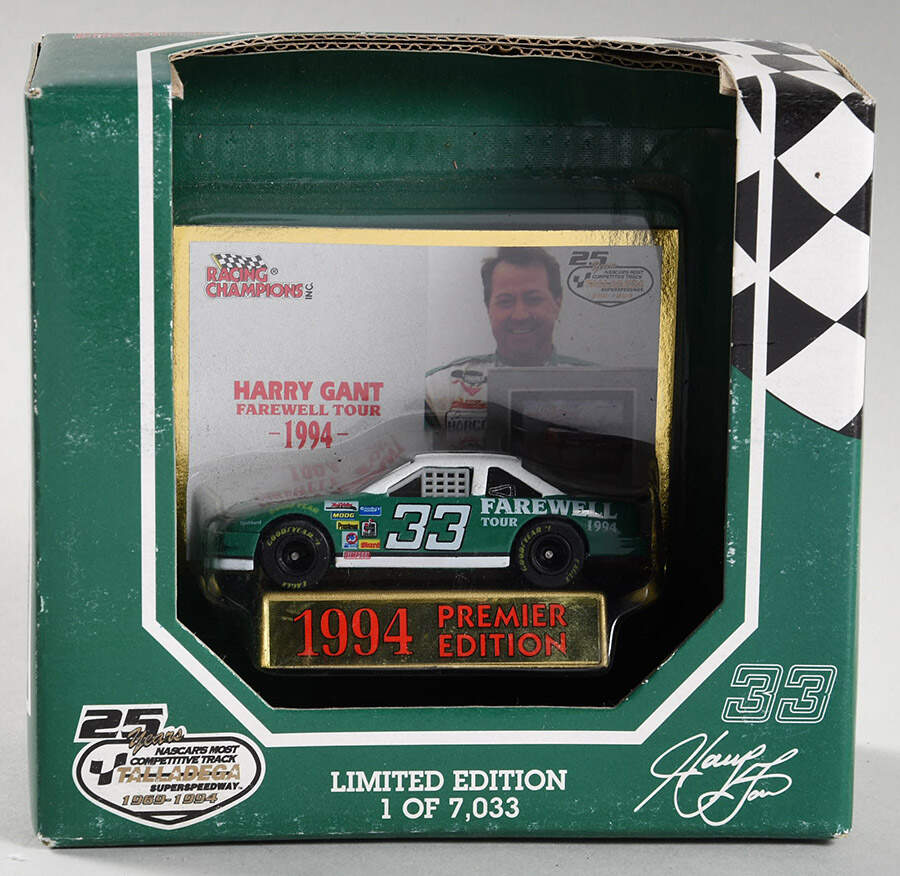 Harry Gant Farewell Tour Talladega Speedway - With Box by Racing Champions-1