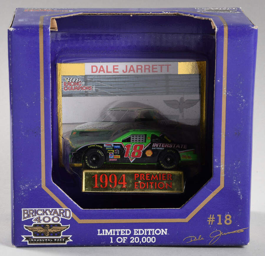 Brickyard 400 Inaugural Race Dale Jarrett - Boxed by Racing Champions-1
