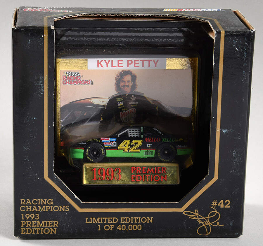1993 Premier Editions Kyle Petty - Boxed by Racing Champions-1