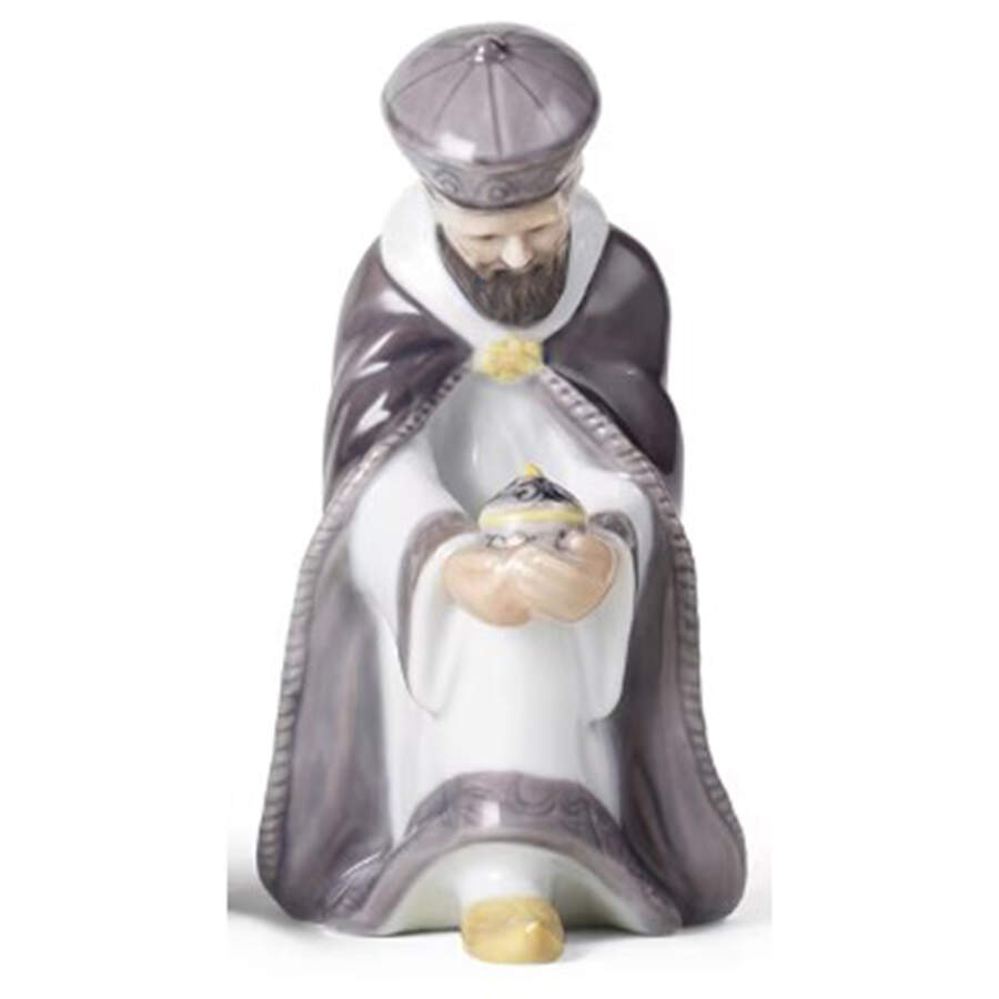 Nativity King - Grey - No Box by Royal Copenhagen-1