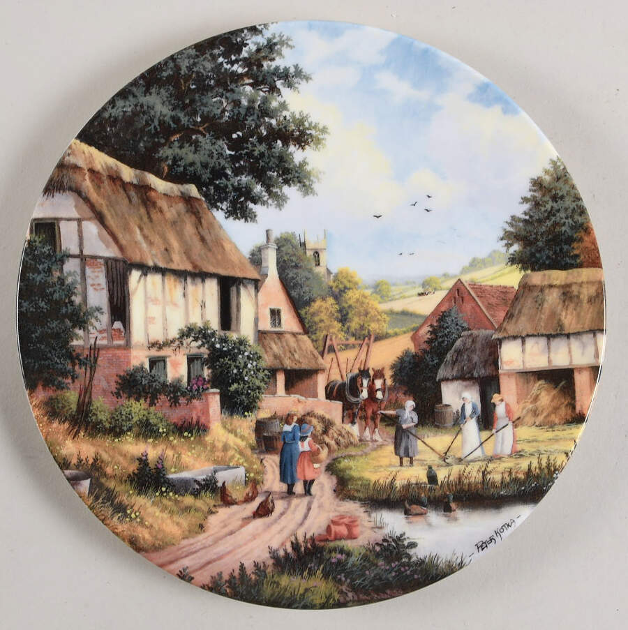 Harvest Home Turning The Hay - No Box by Royal Doulton-1
