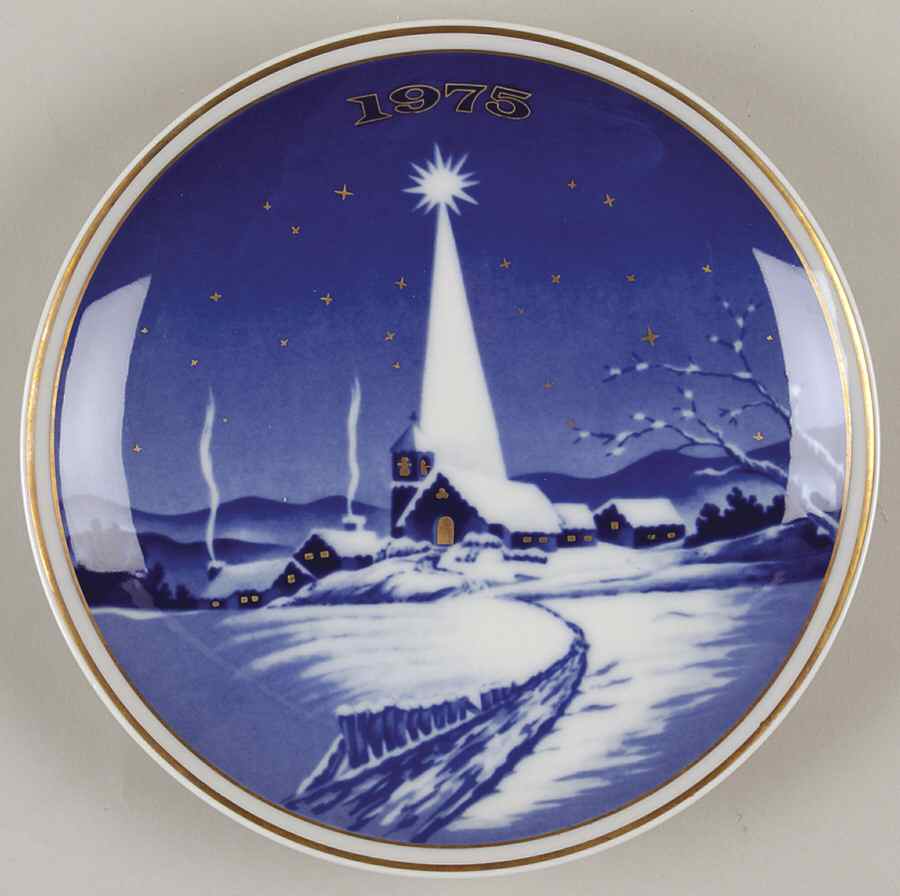 Santa Clara Christmas Plate Christmas Eve - No Box by Santa Clara-1