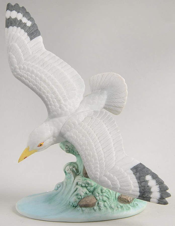 Sadek Bird Figurines Herring Gull - Boxed by Sadek-1