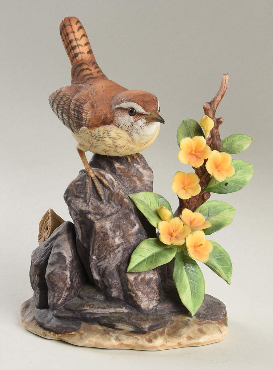 Sadek Bird Figurines Carolina Wren - Boxed by Sadek-1
