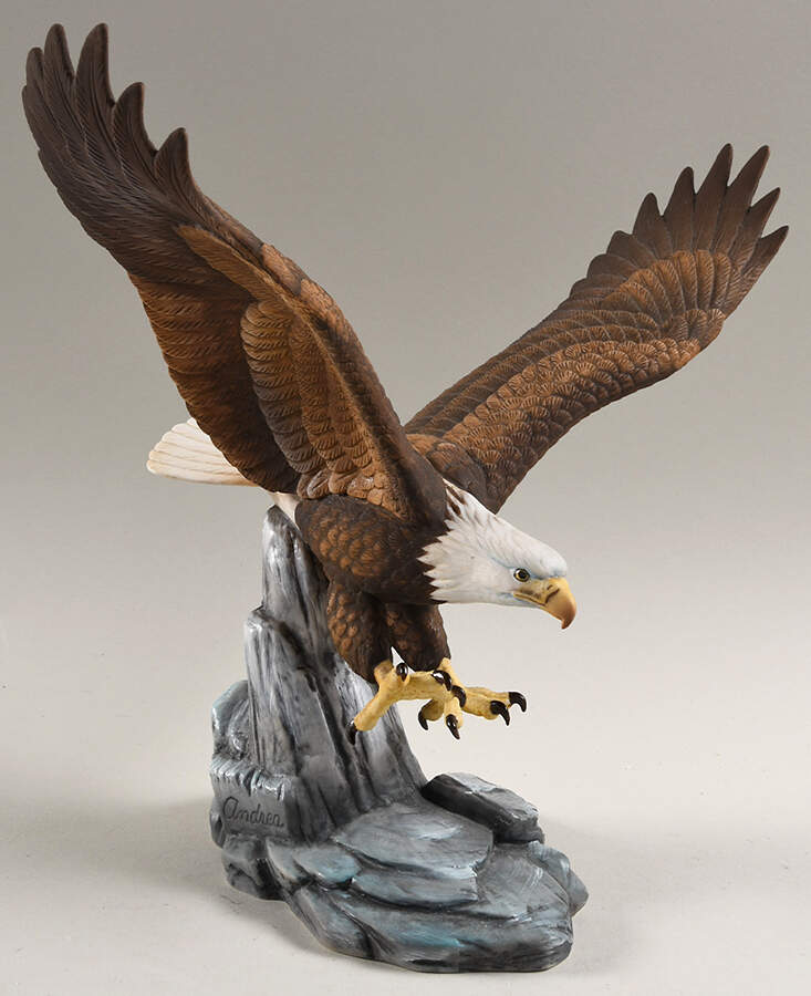 Sadek Bird Figurines Bald Eagle - No Box by Sadek-1