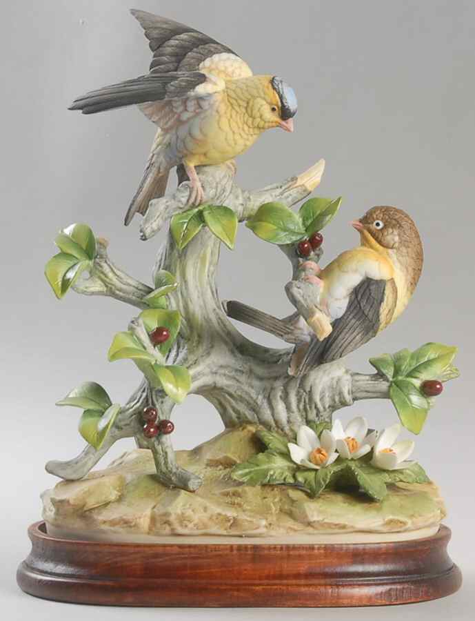 Sadek Bird Figurines Goldfinch - Boxed by Sadek-1