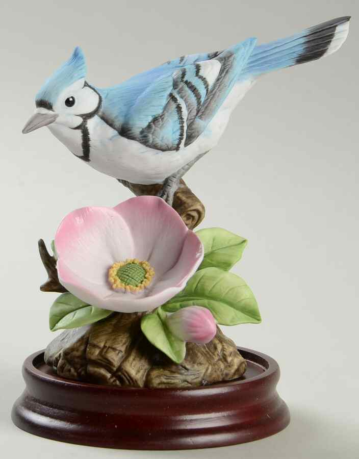 Sadek Bird Figurines Blue Jay - No Box 235 by Sadek-1