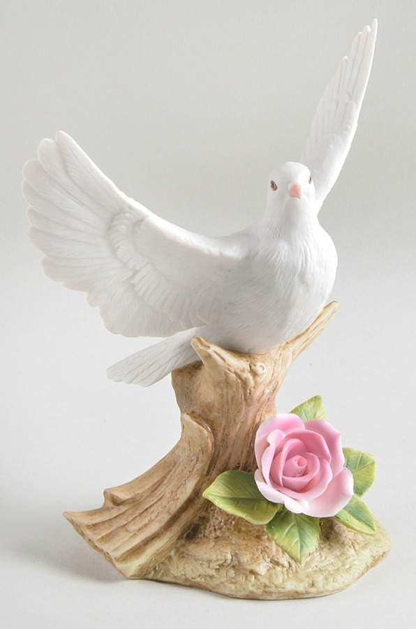 Sadek Bird Figurines White Dove - No Box by Sadek-1