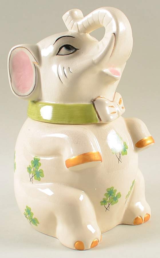 Shawnee Cookie Jar Lucky Elephant Cookie Jar - No Box by Shawnee-1
