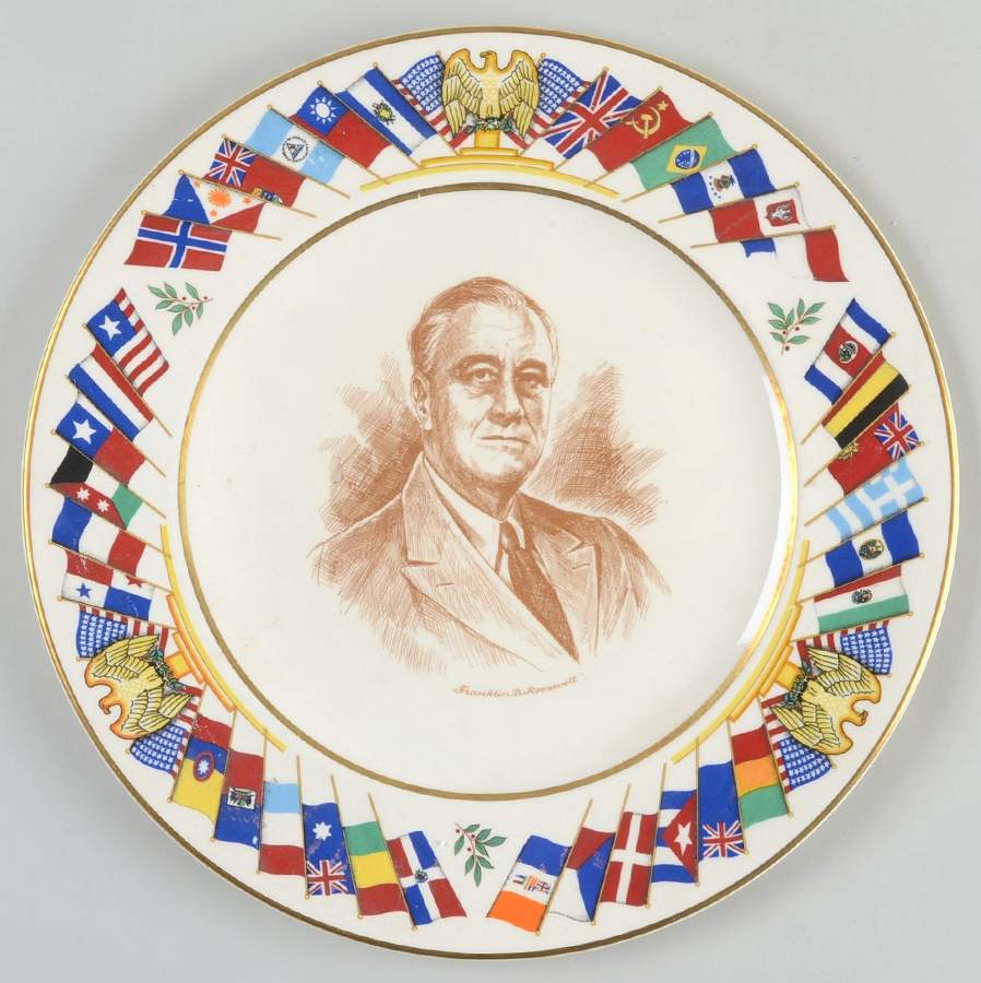 Allied Nations Franklin D. Roosevelt - No Box by Salem-1