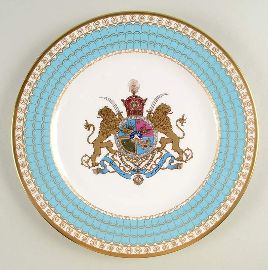 Single Release-Spode Imperial Plate Of Persia - Boxed by Spode-1